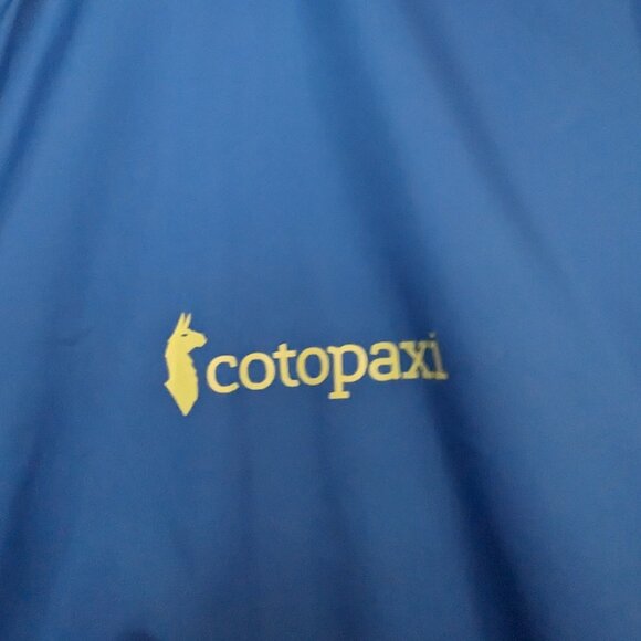 Cotopaxi Teca Crop Jacket Cropped Wind-Resistant Blue Water Polo Size Women's L - Picture 4 of 8